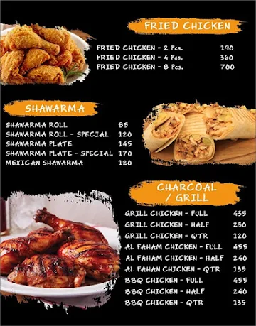 Al Khubz menu 