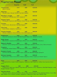 Pizza Crunch menu 1