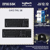 [Mã Elmall5 Giảm Đến 500K] Bàn Phím Cơ Game Logitech G413 Tkl Se | G413 Se Full Size – Keycap Pbt, Anti - Ghosting