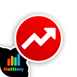 Cover Image of Télécharger Statstory for Youtube - Analytics, Views Sub count 4.83 APK