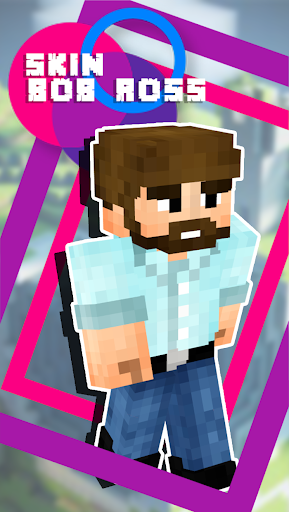 Skin Bob Ross For Minecraft