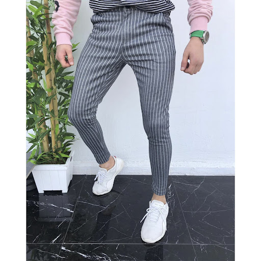 Title 2, Striped mens casual pants