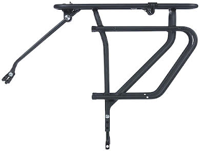 Basil Universal Cargo Carrier Rear Rack - MIK Mount, Matte Black alternate image 2