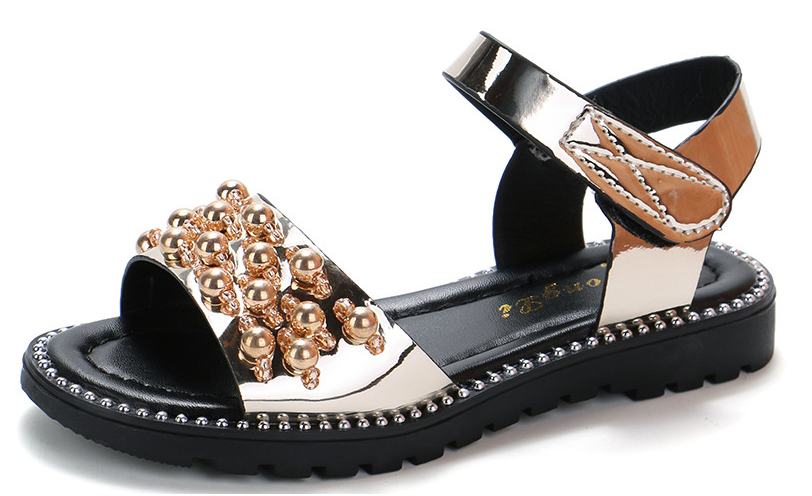 Student Sandalen Koreaanse Versie Vismond Prinses Schoenen Zomerse en comfortabele schoenen voor meisjes. Schattig design en perfect voor school of vrije tijd.
