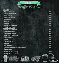 Waffle Stix Co. menu 3