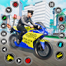 Police bike Stunt Bike Racing icon