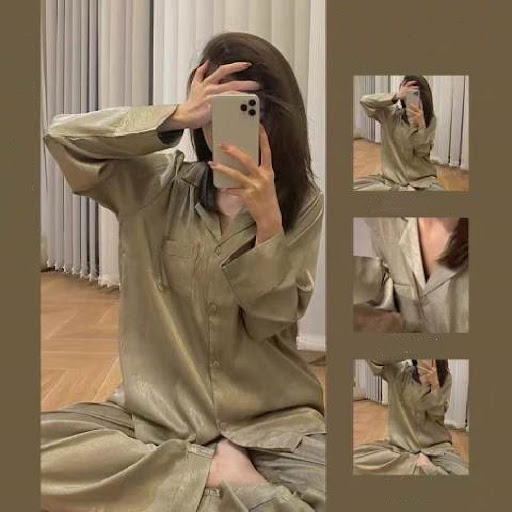 Title 12, Womens Silk Home Clothing Set Luxurious comfor...