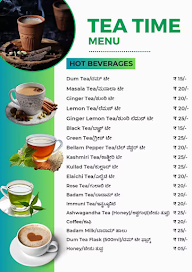 Tea Time menu 1