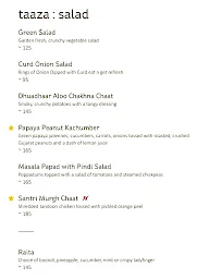 The Yellow Chilli menu 2