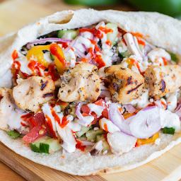 Souvlaki Classic Pita