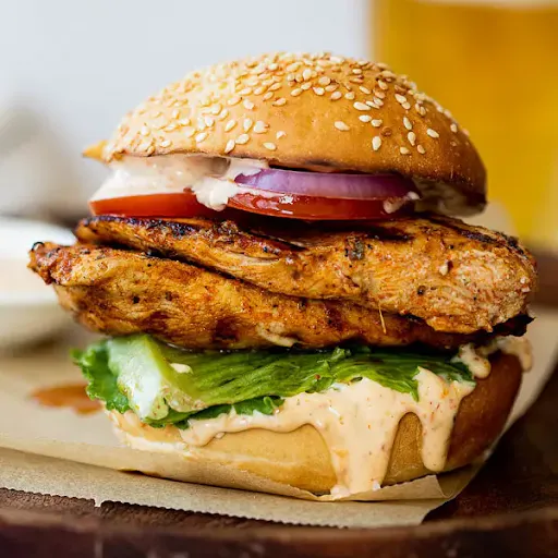 Peri Peri Chicken Burger