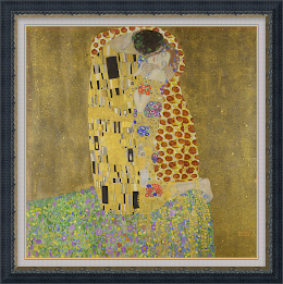 "The Kiss" / Gustav Klimt [Library of Pizza 13]
