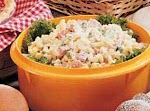 Easy Macaroni Salad Recipe was pinched from <a href="http://www.tasteofhome.com/Recipes/Easy-Macaroni-Salad" target="_blank">www.tasteofhome.com.</a>