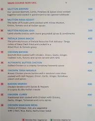 Cafe Madhuban menu 1