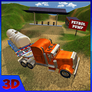 Offroad Oil Tanker Truck Driver – Transporter 3D  Icon