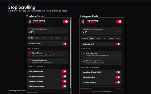 Stop Scrolling - Remove Vertical Videos Doomscrolling screenshot 1