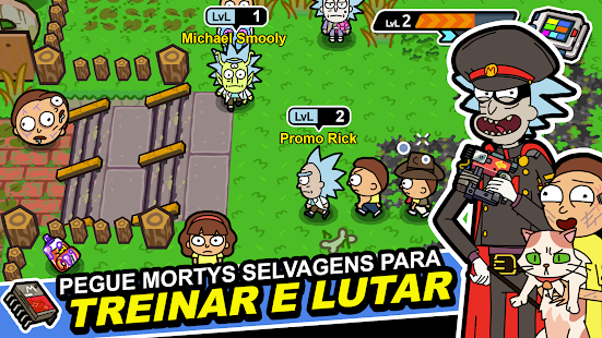 Pocket Mortys Screenshot