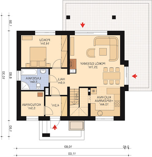 APS 270 NEW - Rzut parteru