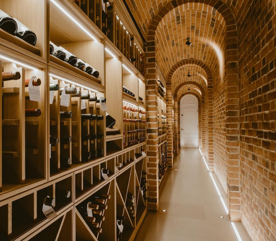 Heckfield Place cellar