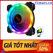 Quạt Tản Nhiệt, Fan Case Led Rgb Coolmoon K2 - Không Cần Hub