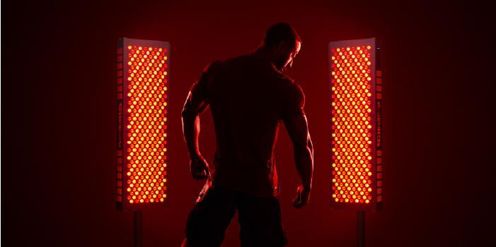 Red light therapy for athlete an dpain relief