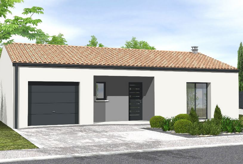  Vente Terrain + Maison - Terrain : 488m² - Maison : 90m² à Nesmy (85310) 