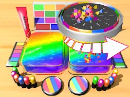Makeup Slime Fidget Toys Games Screenshot