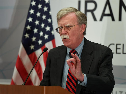 US National Security Advisor John Bolton speaks during the United Against Nuclear Iran Summit on the sidelines of the United Nations General Assembly in New York City, US, September 25, 2018. /REUTERS