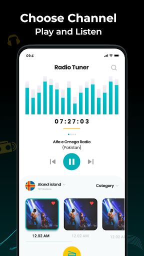 Screenshot FM Radio: radio tuner