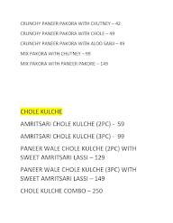 Sardar Ji Chole Bhature Wale menu 5