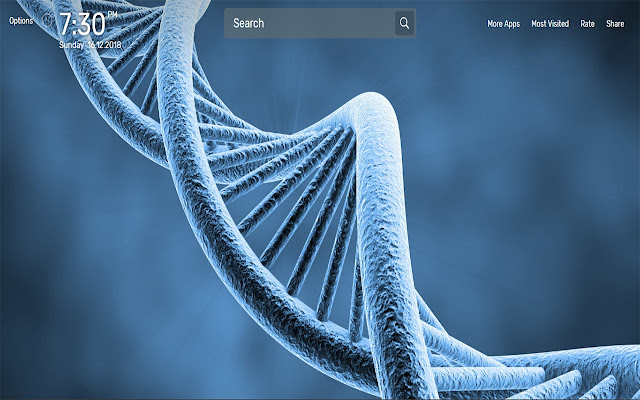 DNA Wallpapers NewTab Theme