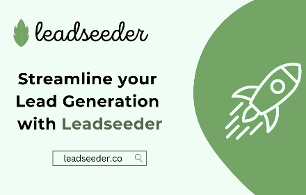 Leadseeder - LinkedIn Automation for Prospecting and Lead Generation small promo image