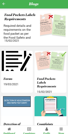 TN Food Safety Consumer App