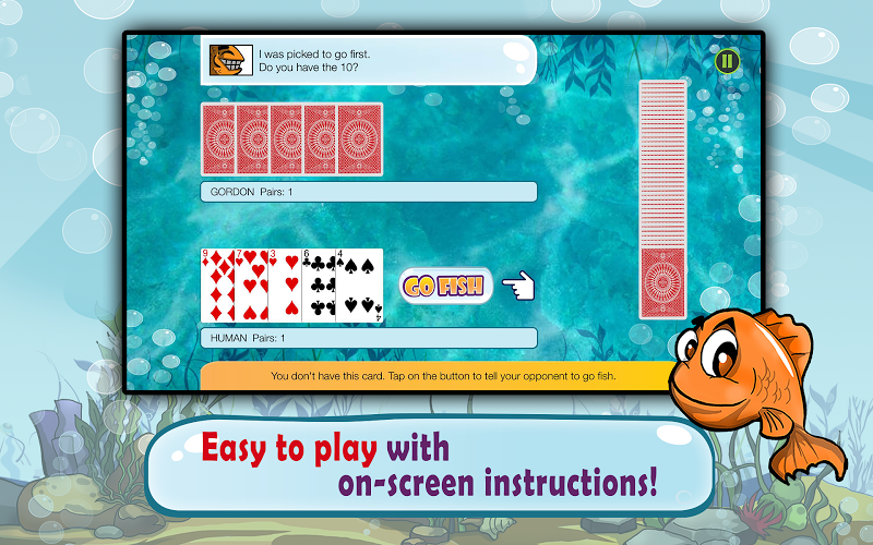 Скриншот Go Fish: Kids Card Game (Free)