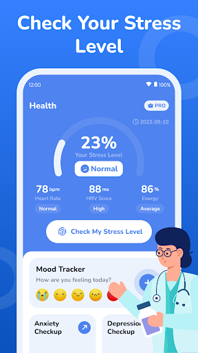 Screenshot Heart Rate Monitor: Health App