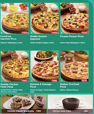 Ovenstory Pizza menu 1