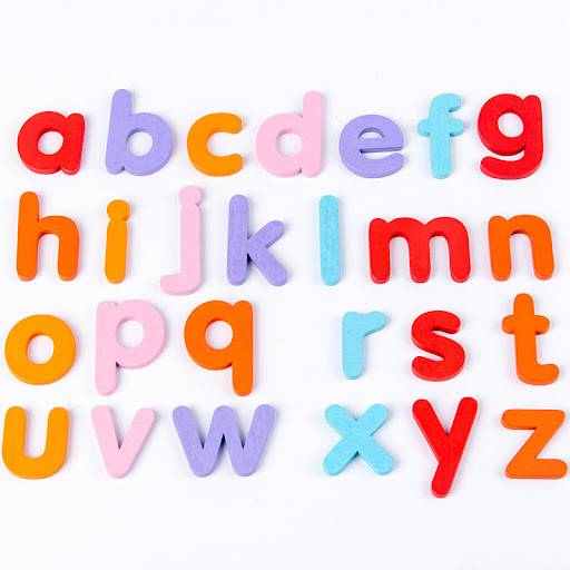 Title 1, Wooden Childrens Letters to Spell Building Blo...