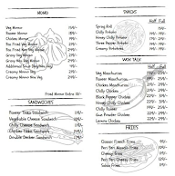 LA' RG Cafe menu 2