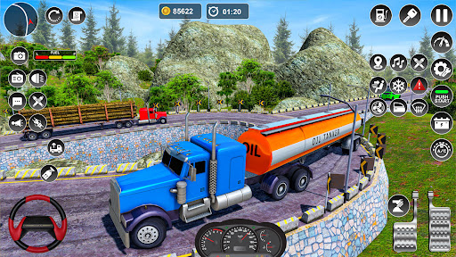 Screenshot Oil Tanker Truck Games 2023 3D