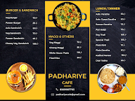 Padhariye Cafe menu 1