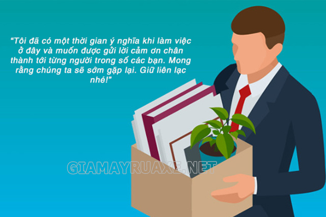 những lời chia tay đồng nghiệp hay