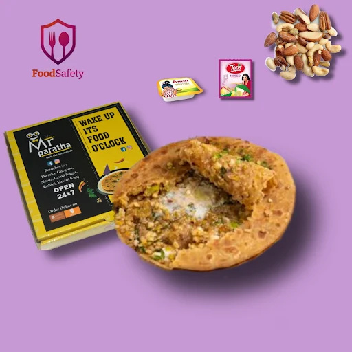 Dry Fruits Paratha Tawa