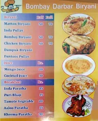 Bombay Darbar Gousiya Biryani menu 1