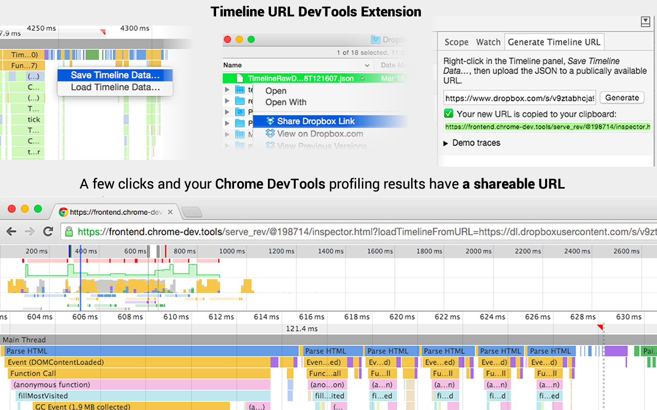 Timeline URL for DevTools Preview image 0