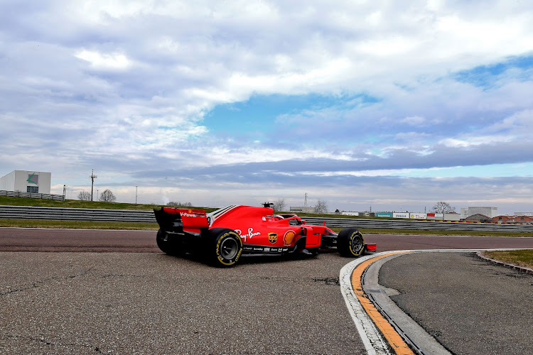 Ferrari Driver Academy youngsters Giuliano Alesi, Marcus Armstrong and Robert Shwartzman.took turns behind the wheel on Monday.