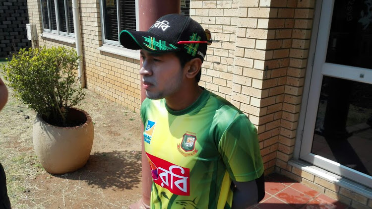 Bangladesh Test captain Mushfiqur Rahim at Willowmore Park in Benoni, South Africa, on Wednesday 20 September 2017.