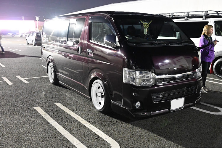 ハイエースバンのオフ会・洒落屯車オフ会・キャンピングカーショー・車中泊の旅に関するカスタム事例の投稿画像14枚目