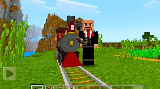 Fantastic Train addon for MCPE Mod Apk - apkmodfree.com