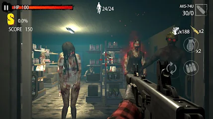 Zombie Hunter D-Day APK MOD Dinheiro Infinito v 1.0.909