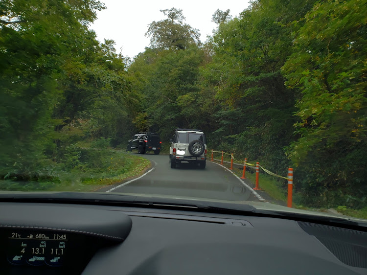 XVのFJクルーザー・ランドクルーザー70・瓶ヶ森・UFOライン・みんな菅田将暉にはなれず！に関するカスタム事例の投稿画像2枚目